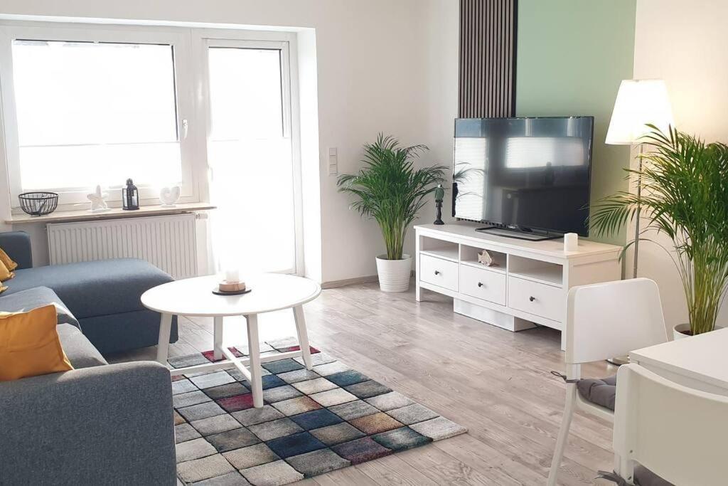 Charmante Haushaelfte Mit Garten Und Terrasse Flensburgo Esterno foto