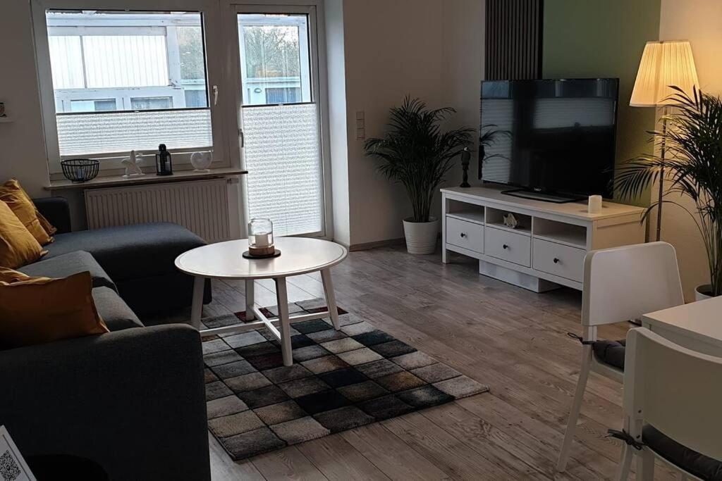 Charmante Haushaelfte Mit Garten Und Terrasse Flensburgo Esterno foto